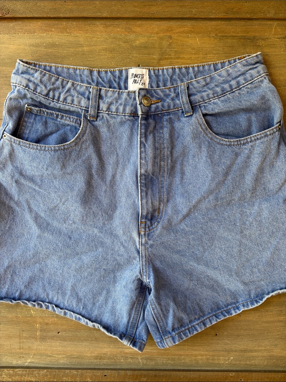 Princess Polly Tropicana denim shorts